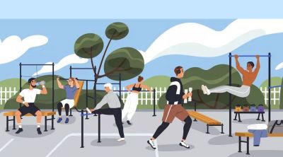 Спортплощадка в микрорайоне Амет-Хан Султан, 29 марта 2026