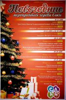 Новый год 2019 в Саках постер #22